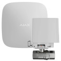 Ajax Hub2 (2G) Білий + WaterStop 1" (DN25) Білий - Комплект перекриття води