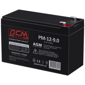 Powercom AGM 9Ah 12V - Аккумуляторная батарея