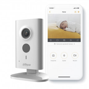 4МП хмарна Wi-Fi IP відеокамера Dahua Technology DH-IPC-C46P - фото №1 4МП хмарна Wi-Fi IP відеокамера Dahua Technology DH-IPC-C46P купити