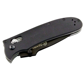 Ganzo G704 - Ніж складаний із чорним лезом фото