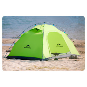 Намет двомісний Naturehike CNK2450WS030, зелений фото