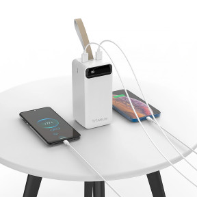TITANUM 741 White 50000mAh (TPB-741-W) - Повербанк в Украине