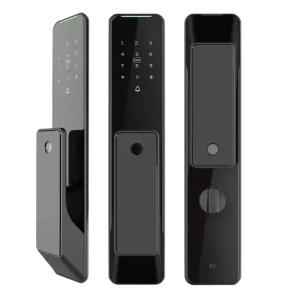 SEVEN LOCK SL-7775BF black - Умный дверной биометрический замок фото