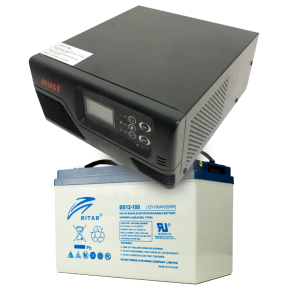 Комплект ДБЖ + АКБ MUST EP20-R600W + 12V 100Ah DG12-100 купити