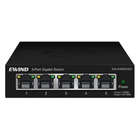 Ewind EW-S1605CGU 1000M - Коммутатор 5 портов неуправляемый купить
