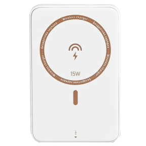 VIDEX VPB-331 PD20W White - Повербанк з бездротовою зарядкою 10000mAh зображення