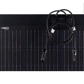 Зарядний пристрій на сонячній батареї NEO Tools 100W напівгнучка (90-143) зображення
