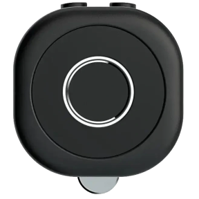 SEVEN LOCK SL-7774BF black (35-90мм) - Умный дверной биометрический замок (цилиндр) в Украине