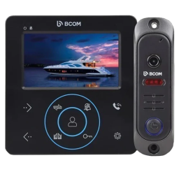 BCOM BD-480M Black Kit - Комплект видеодомофона