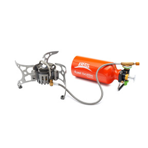 BRS-8B - Мультитопливная горелка (Увеличенный объем камеры насоса + клапан сброса давления + индикатор давления) купить