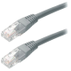 Патч-корд RITAR UTP, RJ45, Cat.5e, 1m, серый, Cu (медь)Q500 (PCR-CU/1G)