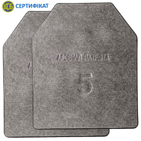 Комплект бронепластин без изгиба «Ультралегкие» (5 класс) купить