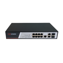 Hikvision DS-3E2310P - Керований комутатор PoE з 8 портами Fast Ethernet