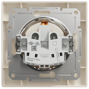 Schneider Electric Asfora EPH2900123 - Розетка с заземлением фото