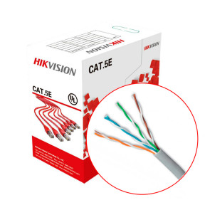 UTP кабель Hikvision DS-1LN5E-S кат.5е (UTP мідь внутрішній) бухта 305м - фото №1 UTP кабель Hikvision DS-1LN5E-S кат.5е (UTP мідь внутрішній) бухта 305м купити