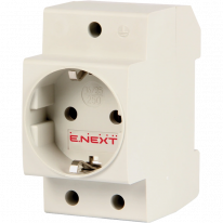 Enext e.socket.pro.din.tms Розетка на DIN-рейку 230 В