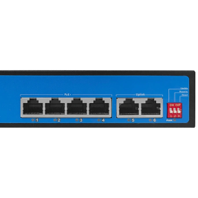 Ewind EW-ES2006CF-AP - 4-портовий некерований PoE комутатор в Україні