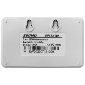 Ewind EW-S1505 - 5-портовий некерований комутатор 100M в Україні