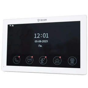 BCOM BD-1070FHD/T White - Видеодомофон купить