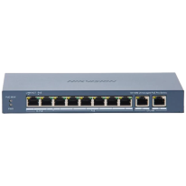 Hikvision DS-3E0310HP-E(C) - Некерований POE комутатор на 8 портів