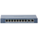 Hikvision DS-3E0310HP-E(C) - Неуправляемый POE коммутатор на 8 портов