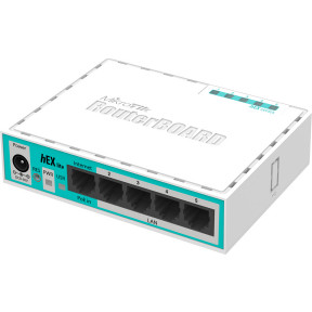 MikroTik hEX lite (RB750r2) - 5-портовий маршрутизатор купити