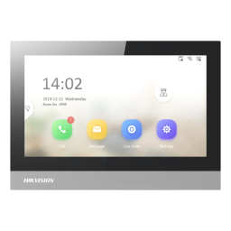 Hikvision DS-KH8380-WTE1/Flush – IP-видеодомофон (7" TFT Touch, PoE 802.3at, Wi-Fi, 16 камер)