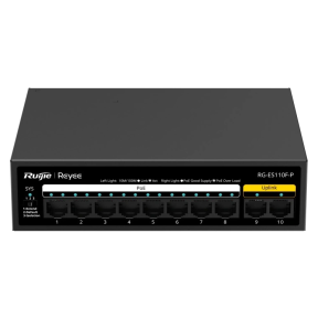 Ruijie Reyee RG-ES110F-P PoE - Неуправляемый коммутатор на 10 портов купить
