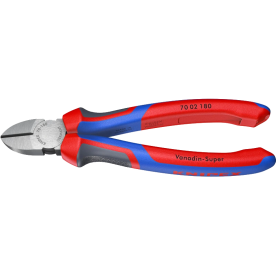 KNIPEX 70 02 180 – Бокорезы прецизионные (180 мм, Ø4.0 мм, закаленная сталь)