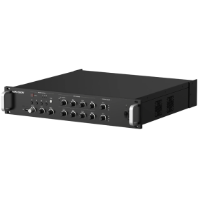 Hikvision DS-QAZ1A500G1-VB2 – Сетевой усилитель (500 Вт, 2 зоны, 70V/100V, Bluetooth, USB) фото