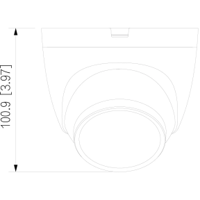 Dahua Technology IPC-HDW2449T-S-IL (2.8 мм) - 4 Мп камера WizSense з подвійним підсвічуванням та мікрофоном фото