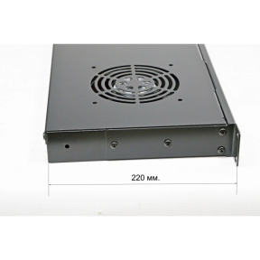 Вентиляторный модуль 19'', 1U, два вентилятора в Украине