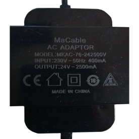 Блок питания Hikvision MKAC-76-242500V, AC24V2.5A