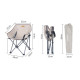 Кресло складное Naturehike NH20JJ022 600D Oxford Cotton/сталь, бежевый
