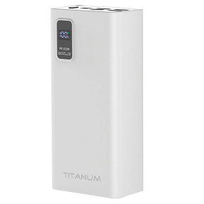 TITANUM 728S 30000mAh 22.5W White - Повербанк купить