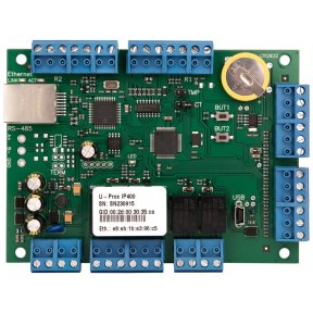 U-Prox IP400 IP OSDP – Сетевой контроллер доступа (Ethernet, Wi-Fi, OSDP, Wiegand, БП в боксе) Цена