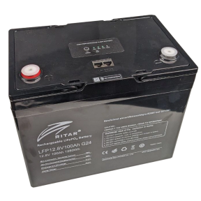Ritar LFP12.8V100AH G24 G3 - Акумуляторна батарея з системою підігріву та Bluetooth зображення