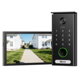 IMOU VDP 7 Kit POE 5MP – Комплект відеодомофона (5 Мп, 7" Touchscreen, PoE, 2 канали замка)
