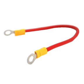 Перемичка для акумуляторів під болт М6 (350 мм, 6 мм², мідь) купити