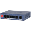 Dahua DH-CS4006-4ET2GT-60 PoE - Коммутатор 4-портовый управляемый