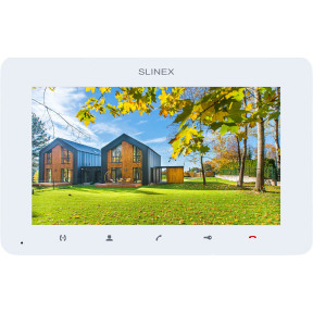 Slinex SM-07 White + ML-17HR Graphite - Комплект відеодомофона зображення