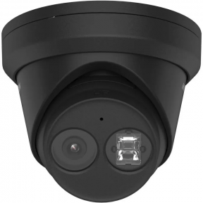 Hikvision DS-2CD2343G2-IU (2.8 мм) black - 4 MP AcuSense Turret IP камера фото