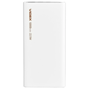 VIDEX VPB-310 22.5W White - Повербанк 10000mAh в Україні
