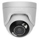 Ajax TurretCam HL (5 Mp/2.8 mm) White - Дротова купольна IP-камера з гібридним підсвічуванням