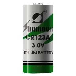 U-Prox CR123A – Літієва батарейка (3V, 1500 мА·год, Li/MnO2, -40...+70°C)