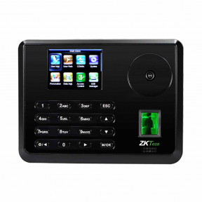 IP мультибіометричний термінал контролю доступу та обліку робочого часу ZKTeco P160 зображення
