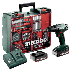 Аккумуляторная дрель-шуруповерт Metabo BS 18 Mobile Workshop (602207880) купить