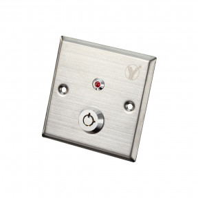 Кнопка выхода Yli Electronic YKS-850LS с ключом - фото №2 Кнопка выхода Yli Electronic YKS-850LS с ключом фото
