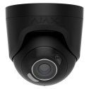 Ajax TurretCam HL (8 Mp/4 mm) Black - Дротова купольна IP-камера з гібридним підсвічуванням