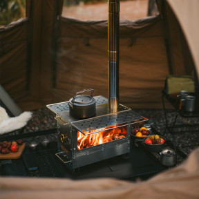 Naturehike CNK2300CW021 - Кемпинговая печь твердотопливная фото